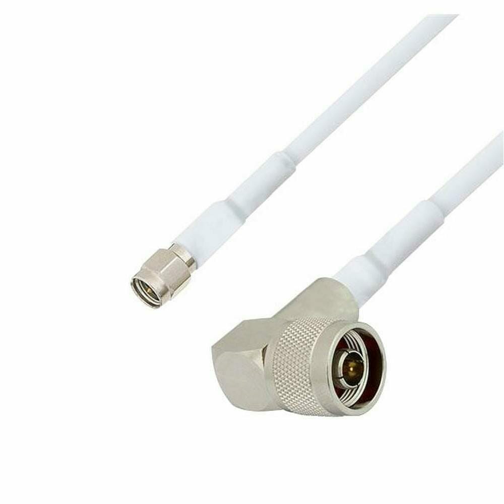 KP Performance Reverse Polarity SMA to Right Angle N-Male LMR 195 Cable 6 Inch