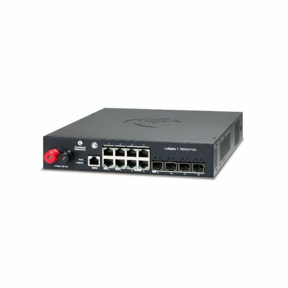 Cambium cnMatrix TX1012-P-DC Intelligent Ethernet PoE Switch